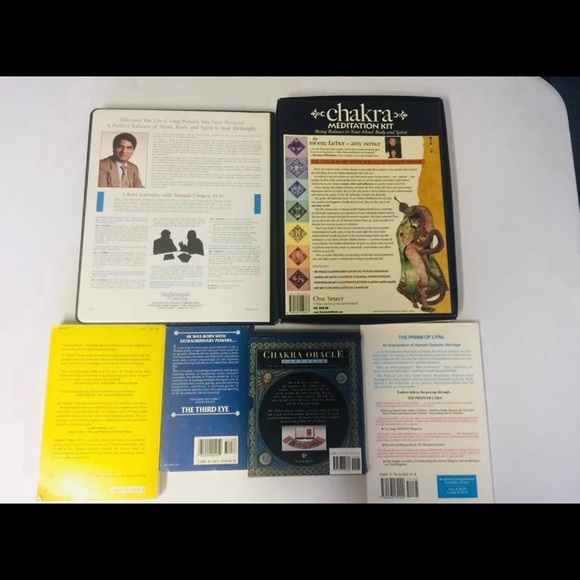 Chakra Meditation Kit 6pc Set Tarot Oracle Cards , CD , Cassettes, Books & More - Picture 4 of 13